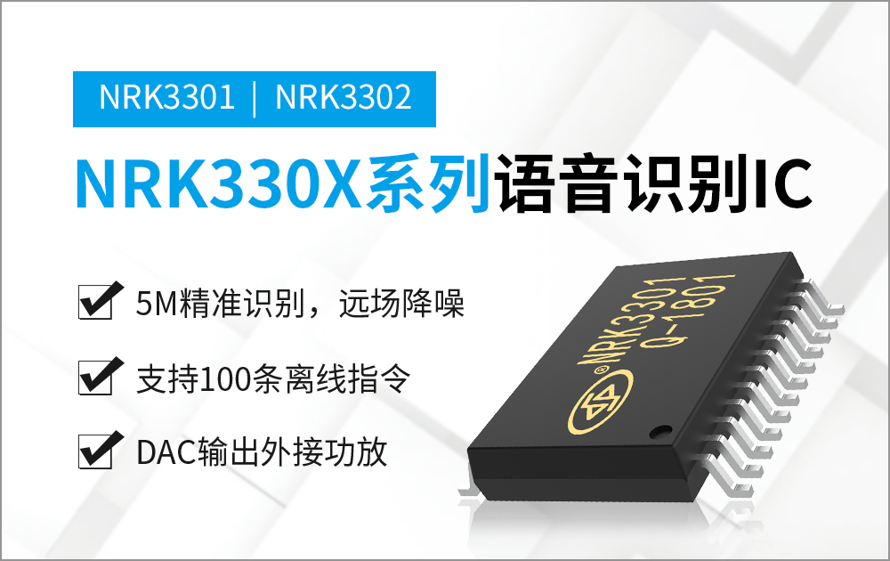NRK3301-SS24 离线语音识别芯片